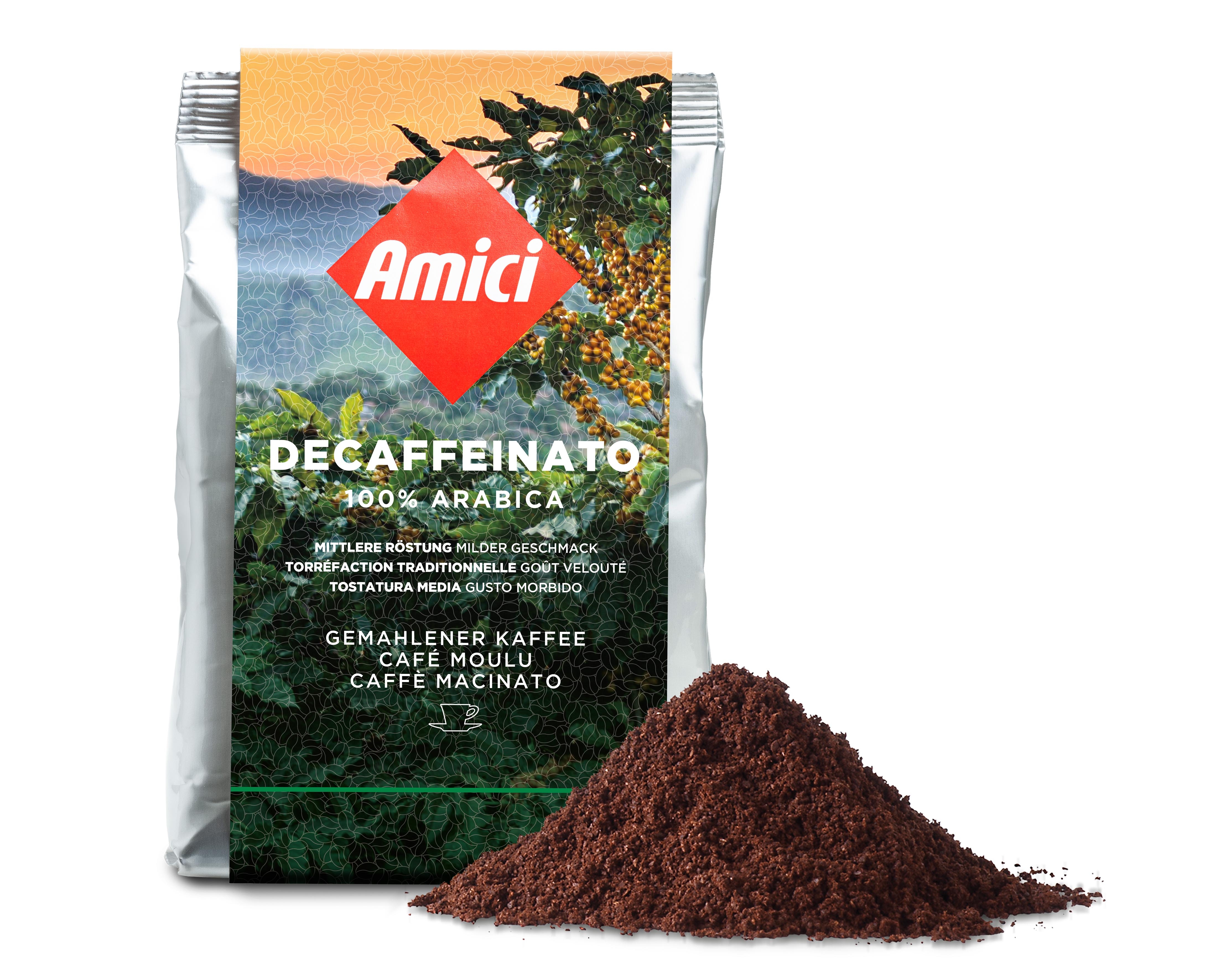 Café en grains décaféiné 250 g