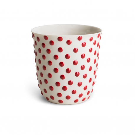 Tasse Gong blanc rouge