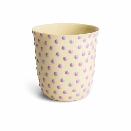 Tazza Gong giallo viola