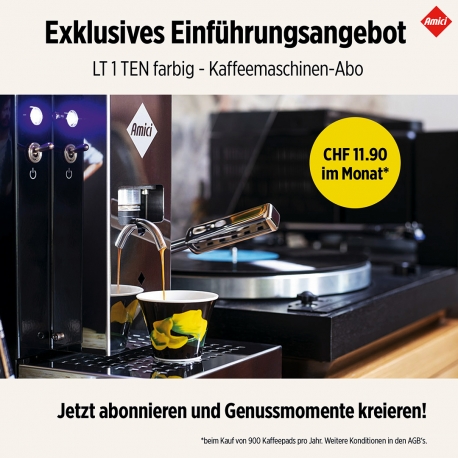 Kaffeemaschinen-Abo LT1 TEN Inox