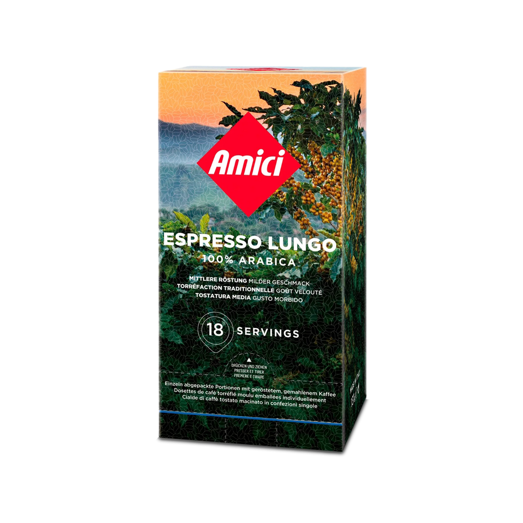 18 E.S.E. Portionen Espresso Lungo einzeln verpackt