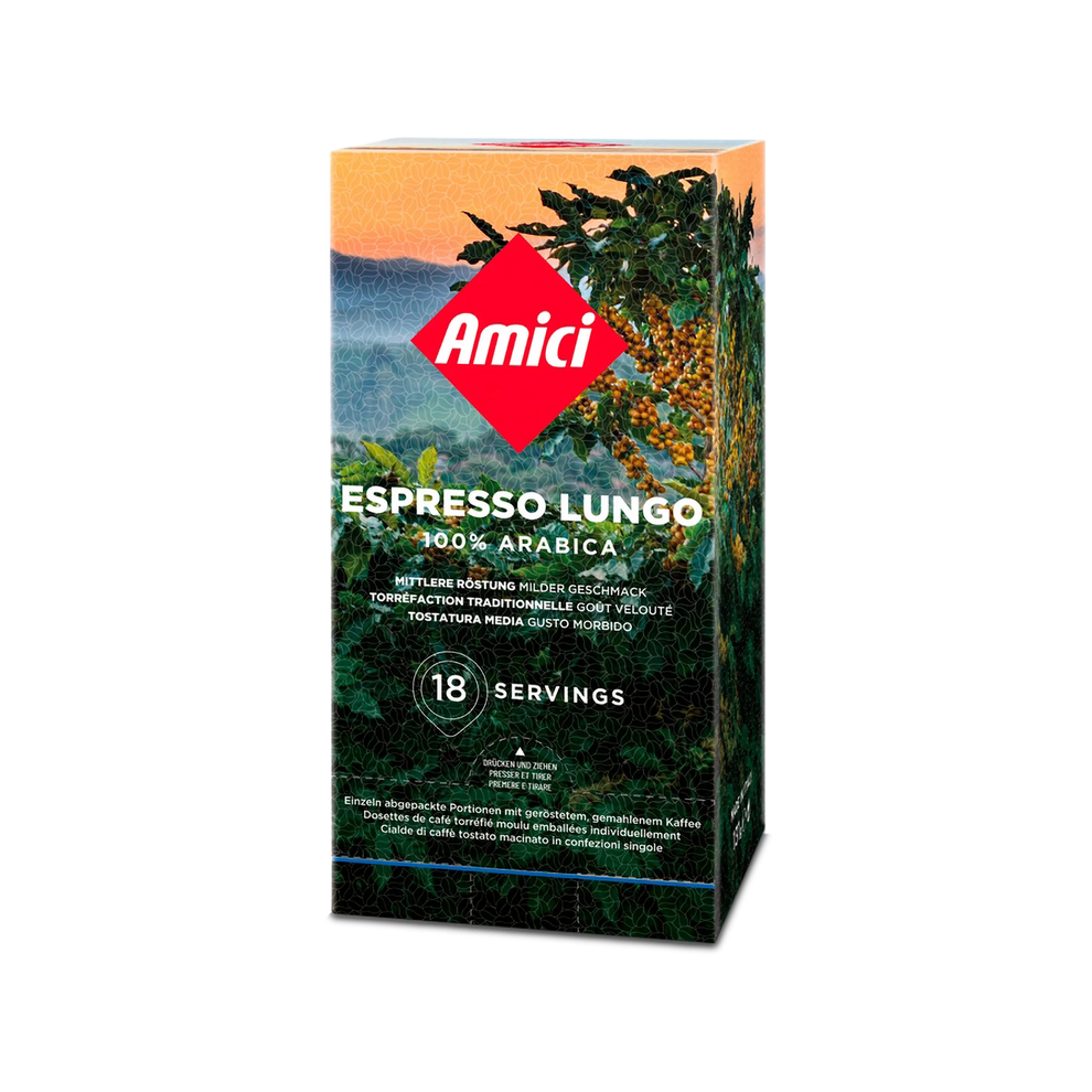 18 E.S.E. Portionen Espresso Lungo einzeln verpackt