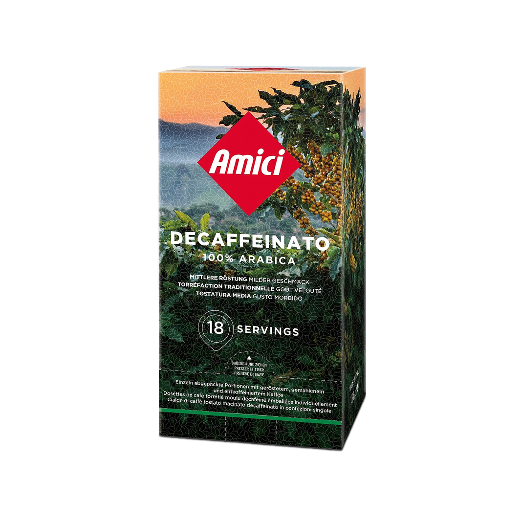 18 E.S.E. Portionen Koffeinfrei einzeln verpackt