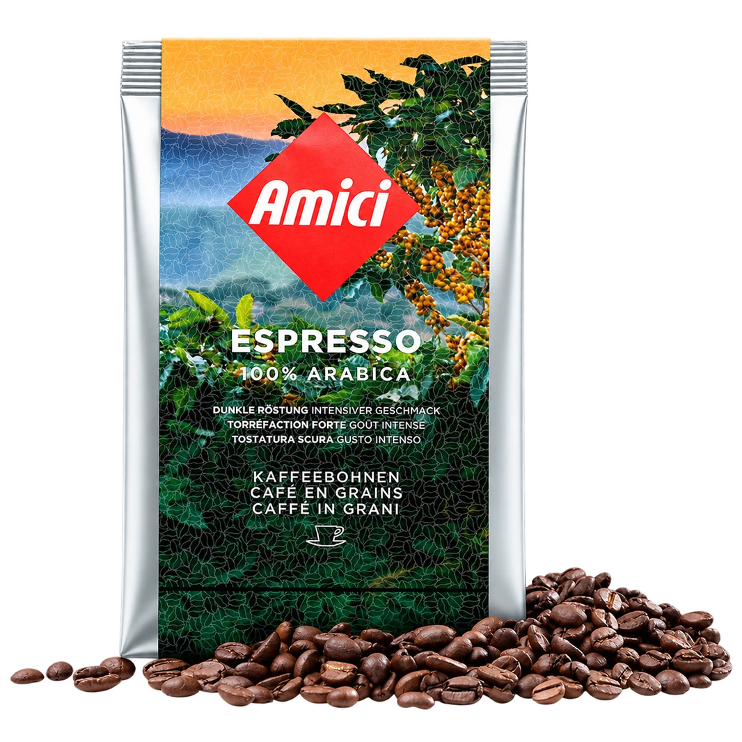 250g Espressobohnen dunkle Röstung