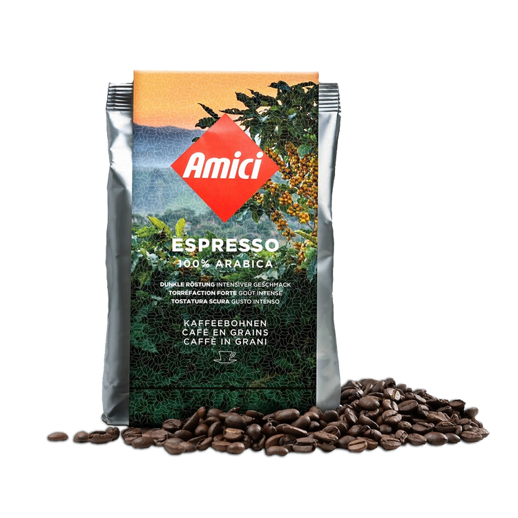 250g Espressobohnen dunkle Röstung