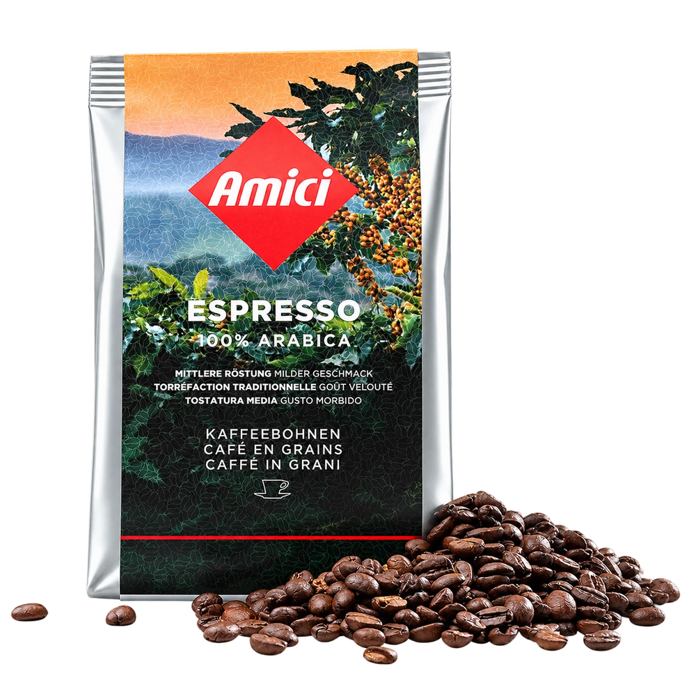 250g Espressobohnen mittlere Röstung