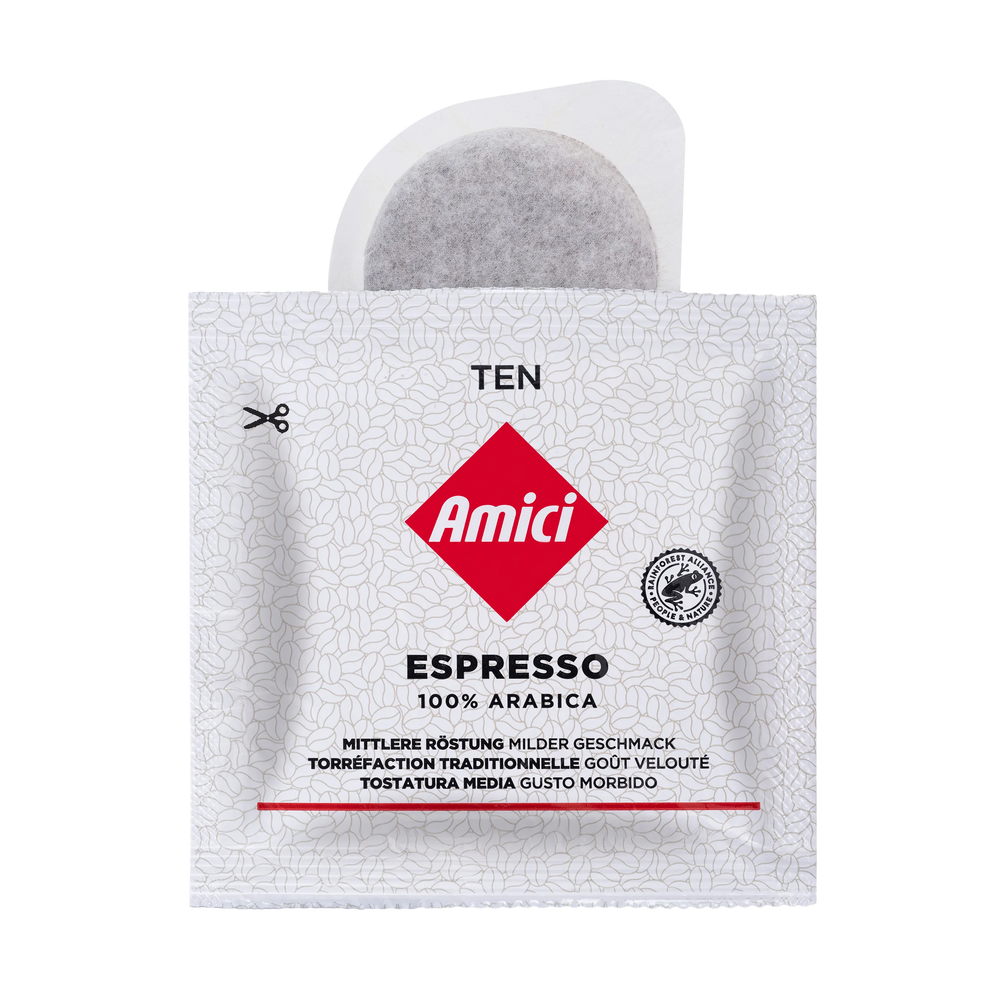50 TEN Portionen Espresso einzeln verpackt