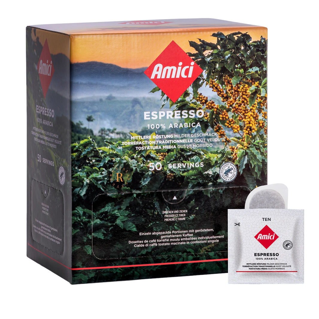50 TEN Portionen Espresso einzeln verpackt