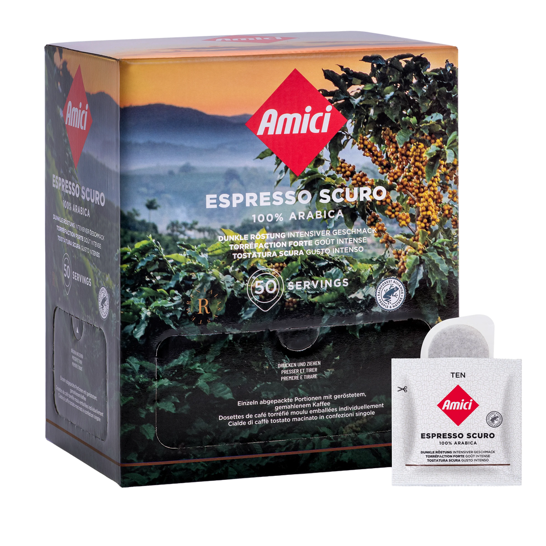 50 TEN Portionen Espresso Scuro S87 einzeln verpackt