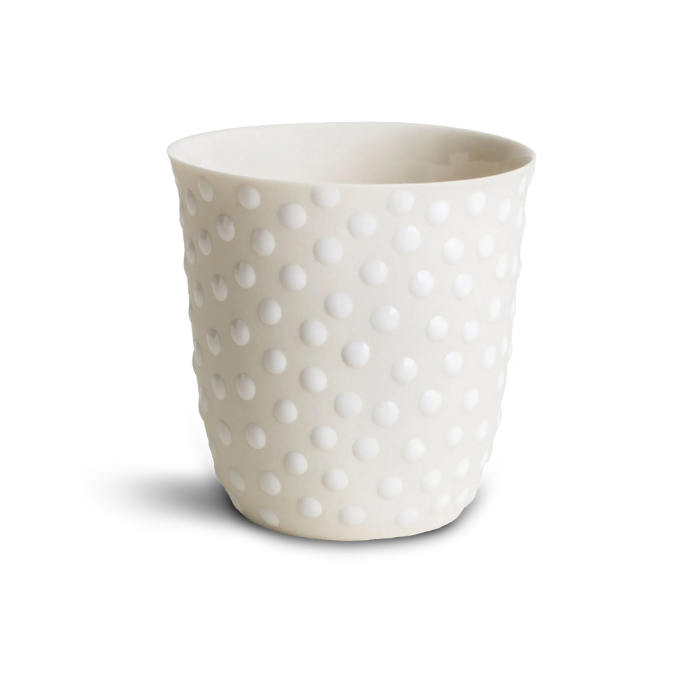 Tasse Gong weiss weiss