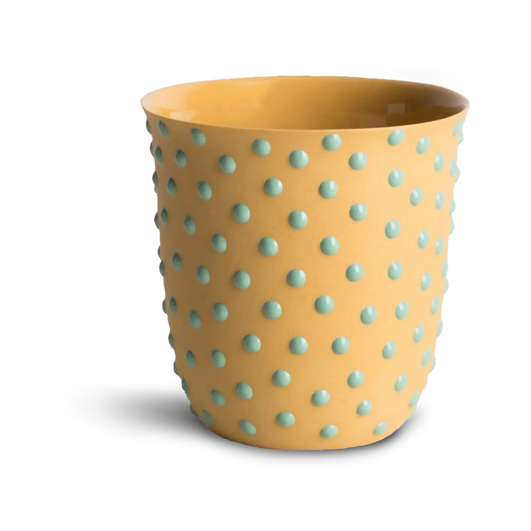 Tasse Gong Giraffe Mint, freigestellt